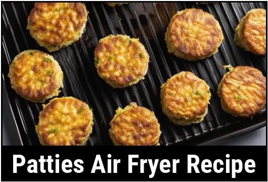 patties air fryer recipe