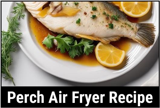 perch air fryer recipe