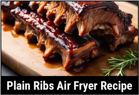 plain ribs air fryer recipe