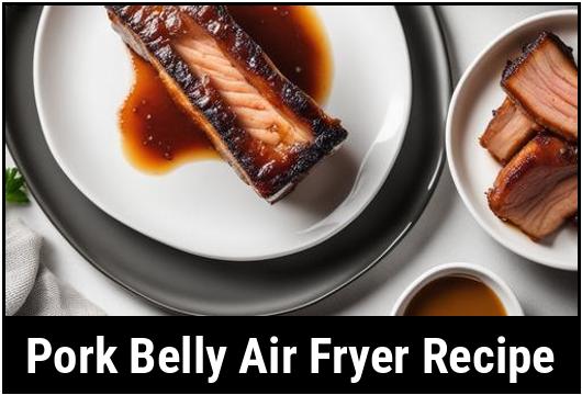 pork belly air fryer recipe