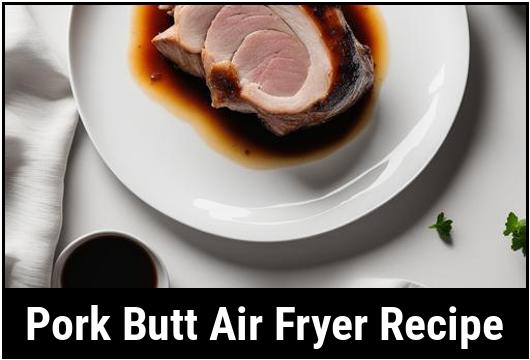 pork butt air fryer recipe