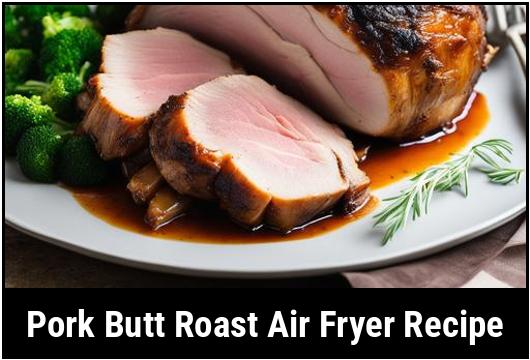 pork butt roast air fryer recipe