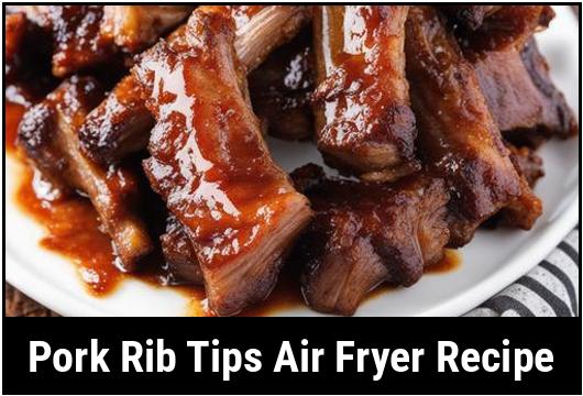 pork rib tips air fryer recipe