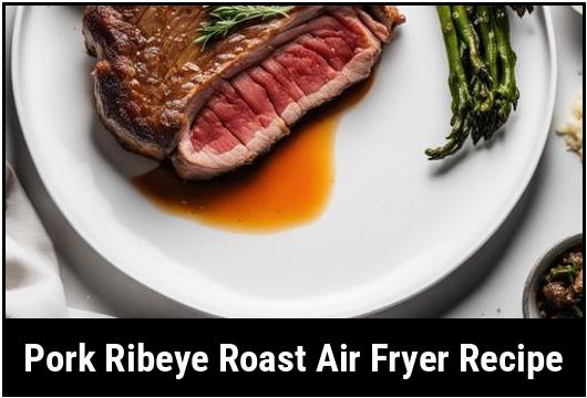 pork ribeye roast air fryer recipe