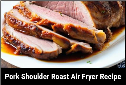 pork shoulder roast air fryer recipe
