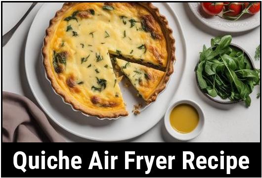 quiche air fryer recipe