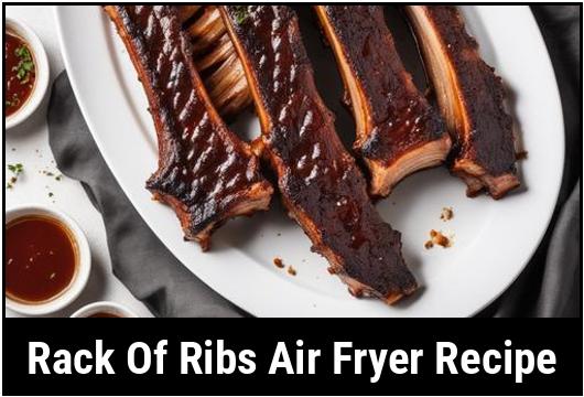 rack of ribs air fryer recipe
