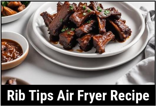 rib tips air fryer recipe