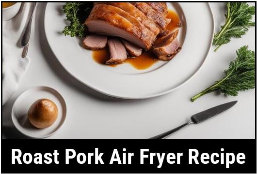 The Perfect Roast Pork In The Air Fryer A Comprehensive Guide