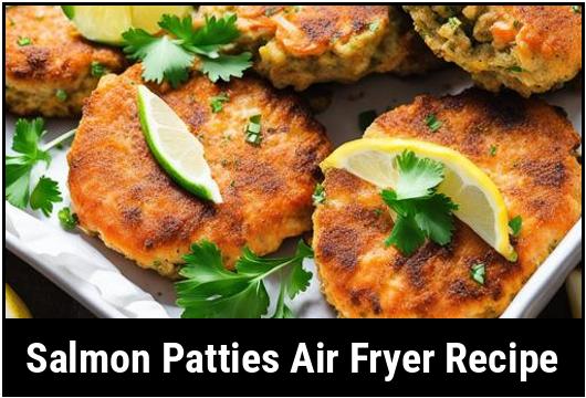 salmon patties air fryer recipe