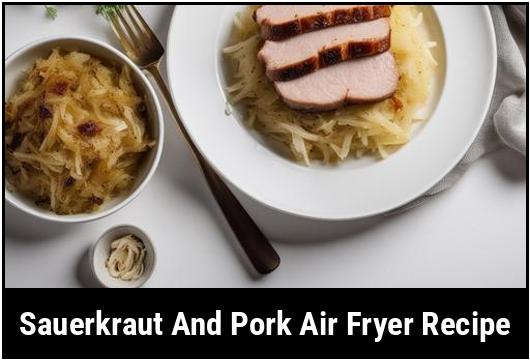 sauerkraut and pork air fryer recipe