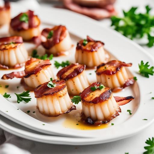 scallops wrapped in bacon