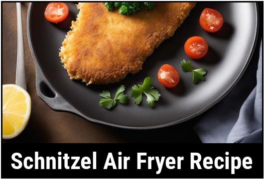 schnitzel air fryer recipe