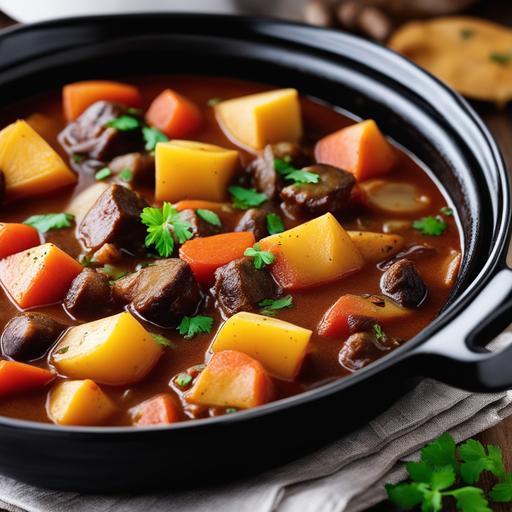 simmering stew