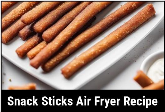 snack sticks air fryer recipe