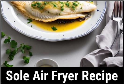 sole air fryer recipe