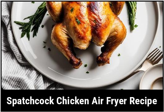 spatchcock chicken air fryer recipe