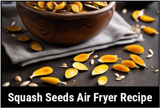 squash seeds air fryer recipe