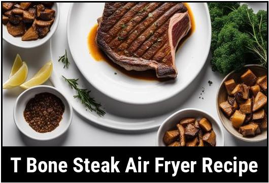 t bone steak air fryer recipe