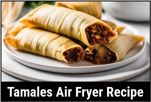 tamales air fryer recipe