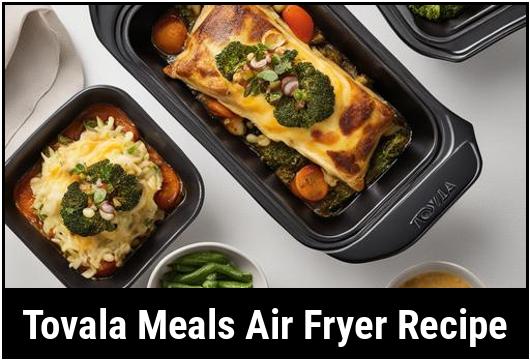 tovala meals air fryer recipe