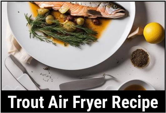 trout air fryer recipe