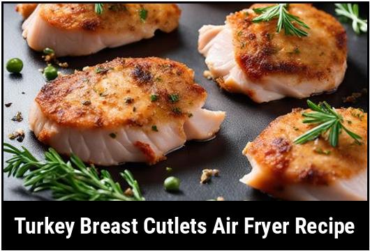 turkey breast cutlets air fryer recipe