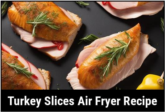 turkey slices air fryer recipe