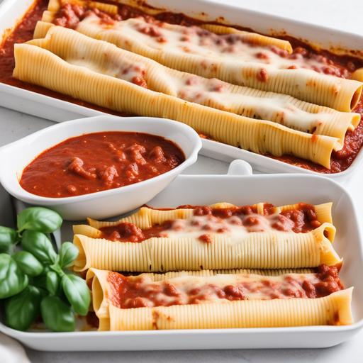 uncooked manicotti