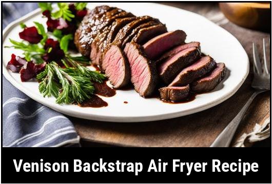 venison backstrap air fryer recipe