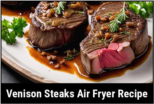 venison steaks air fryer recipe