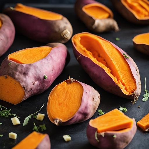 whole sweet potato